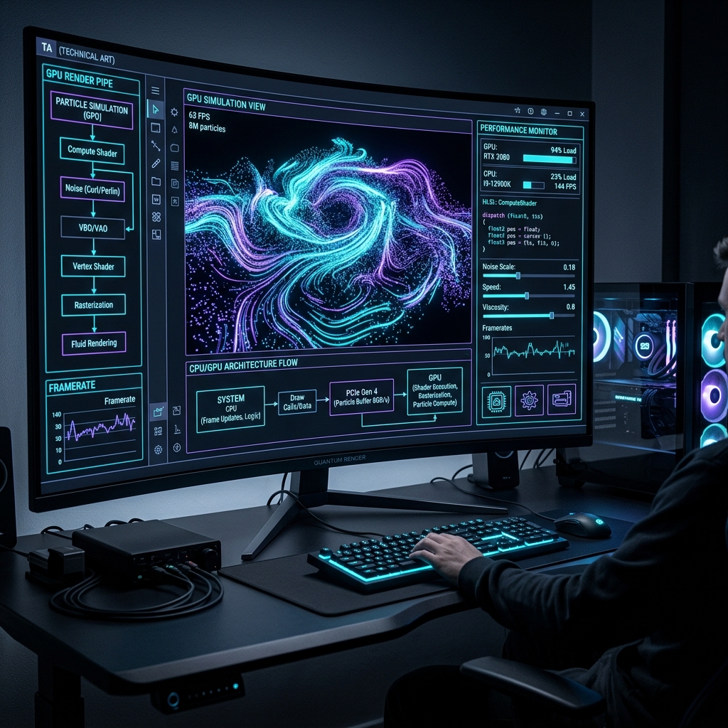 UnityでParticle System of Noiseモジュールを有効にするとCPU負荷が急増する罠とGPU側への移行