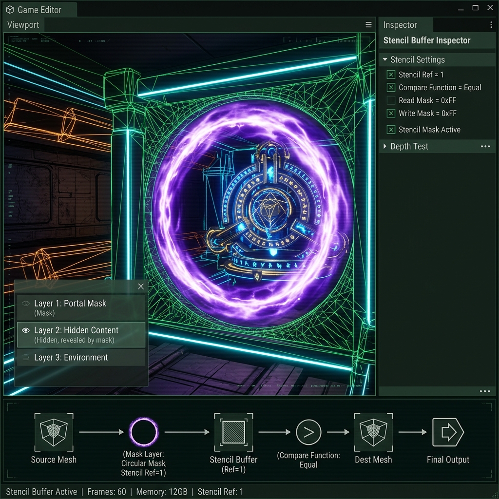 Shader GraphでURPのステンシルバッファ（Stencil Buffer）によるマスク表現が反映されない時のRenderer解決策