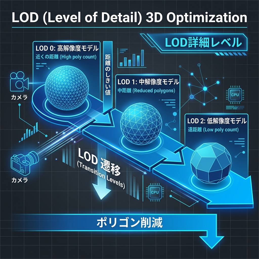 LOD (Level of Detail / 詳細レベル)
