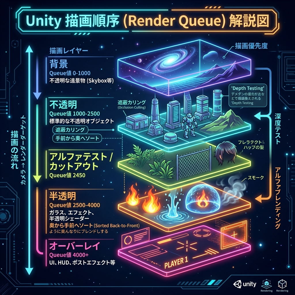 Reflection Probe (リフレクションプローブ) concept infographic diagram