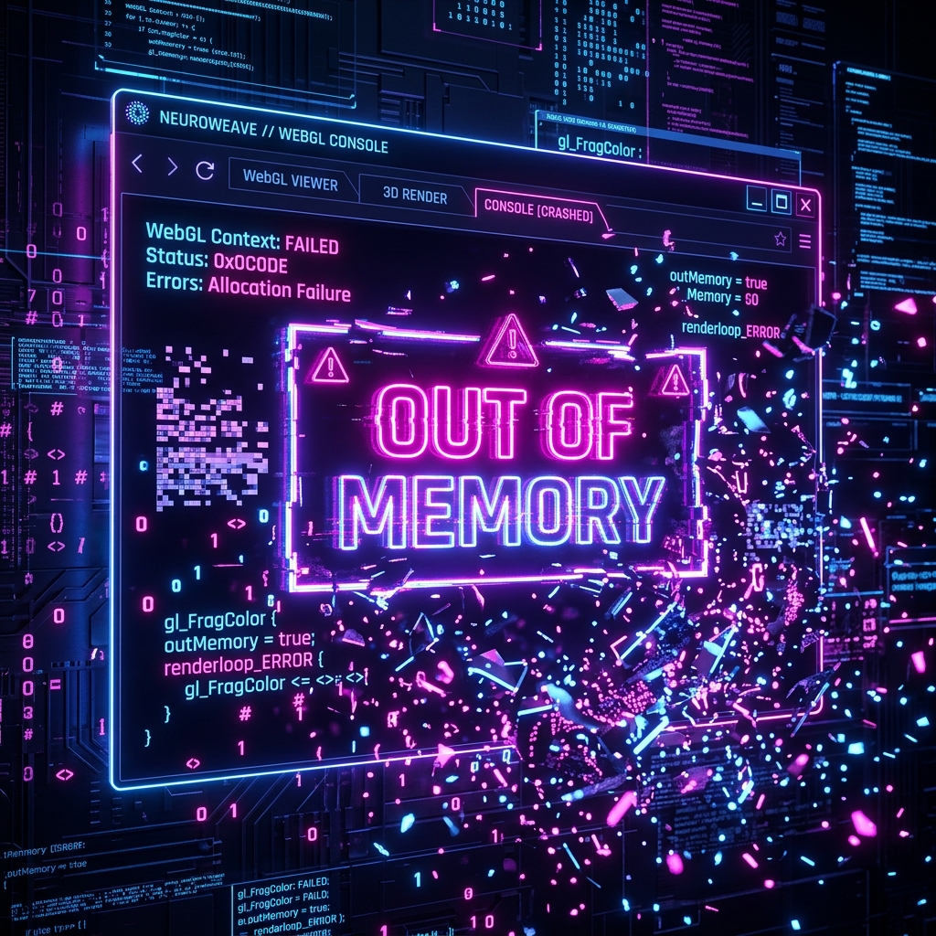 Unity WebGLビルドでメモリ不足（Out of Memory）が発生しクラッシュする根本原因とWebGL Memory Size最適化・アセット削減手順
